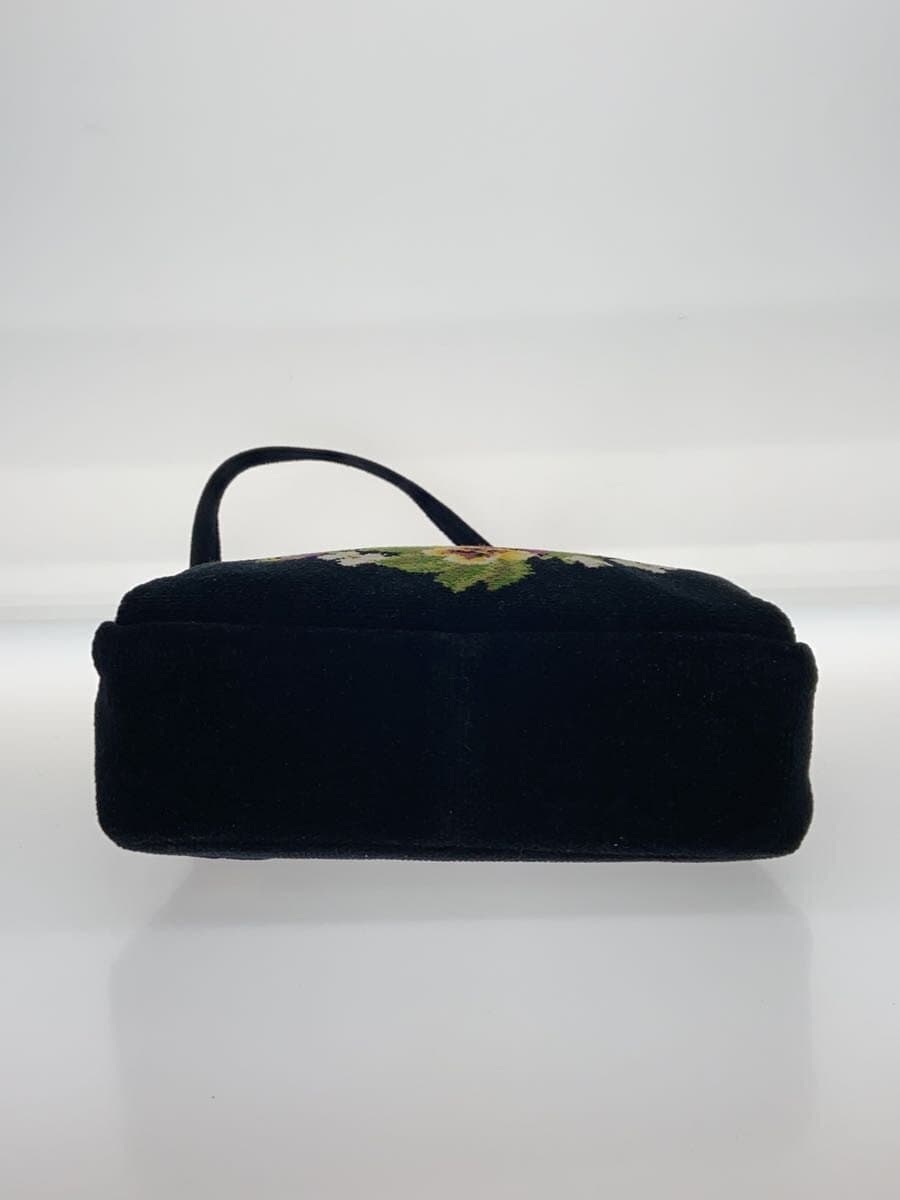 FEILER Shoulder Bag BLK Floral 4