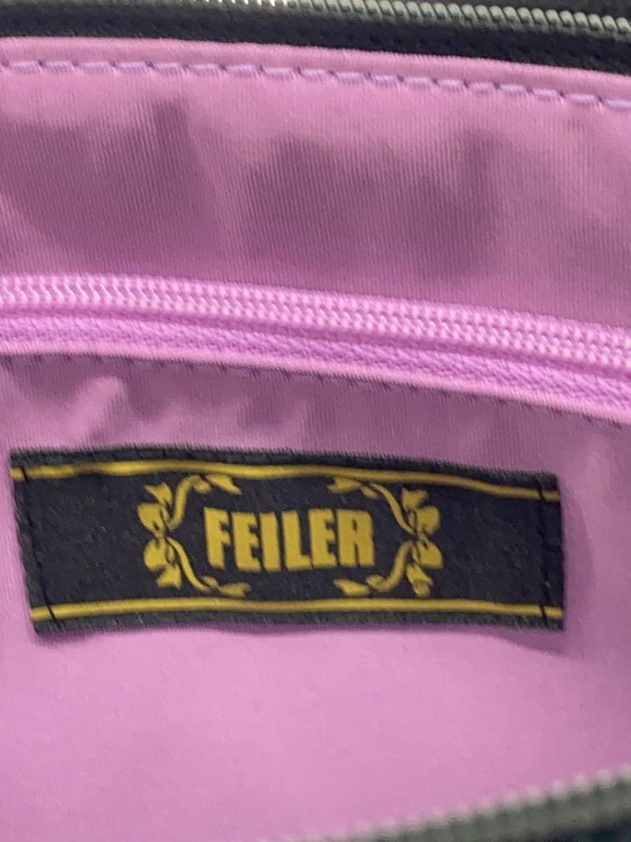 FEILER Shoulder Bag BLK Floral 5