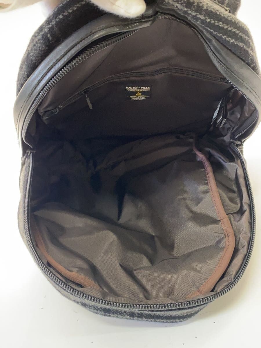 MSPC(master-piece)Backpack Suede GRY Check 01010-W 6