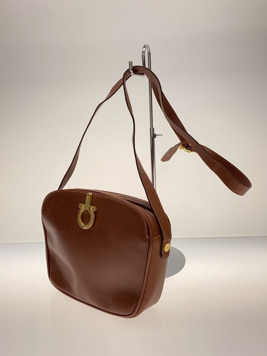Salvatore Ferragamo shoulder bag leather BRW 2