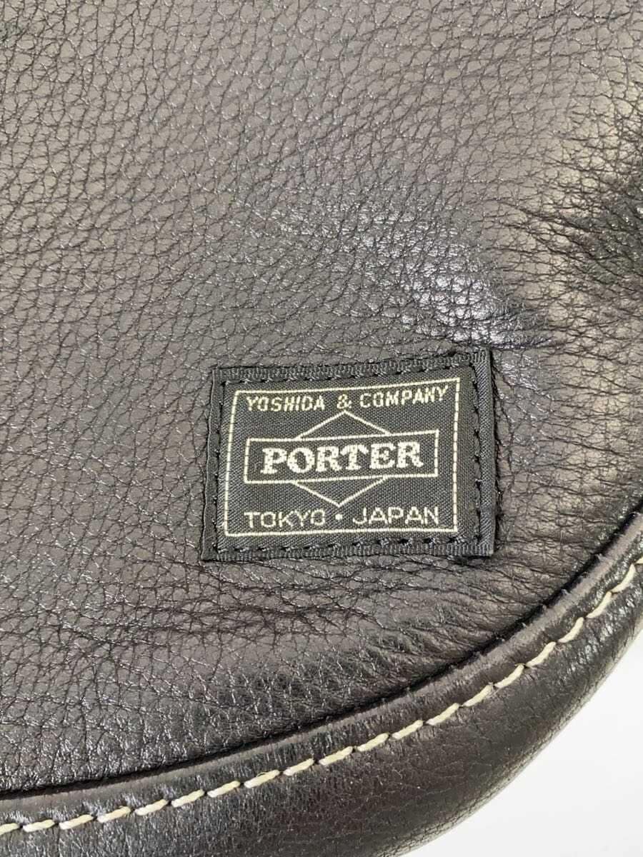 PORTERCISCO_Cisco _Shoulder Bag Leather BLK 120-03306 5