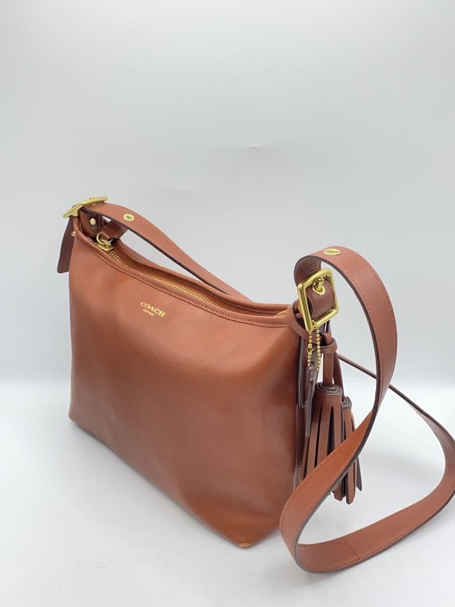 COACH Shoulder Bag Leather BRW 25355 2