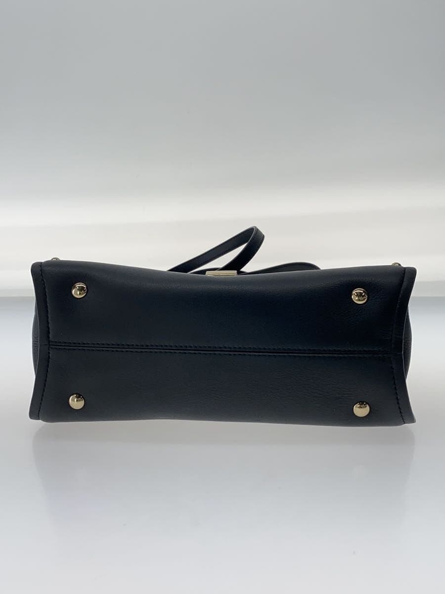 Salvatore Ferragamo Gancini 2-Way Top Handle Bag Studs Shoulder Bag Leather DY-21 H528 4