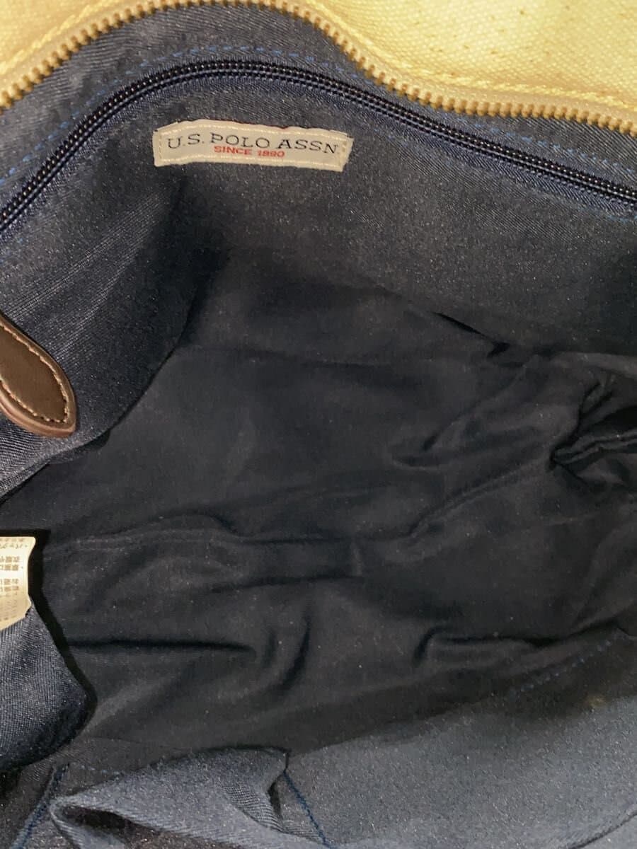 U.S.POLO ASSN. Tote Bag Canvas Black 6