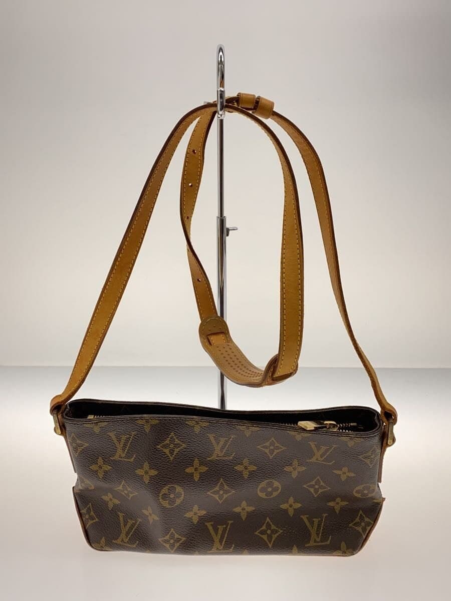 LOUIS VUITTON Trotter _Monogram Canvas M51240 Shoulder - Bag PVC Brown 3
