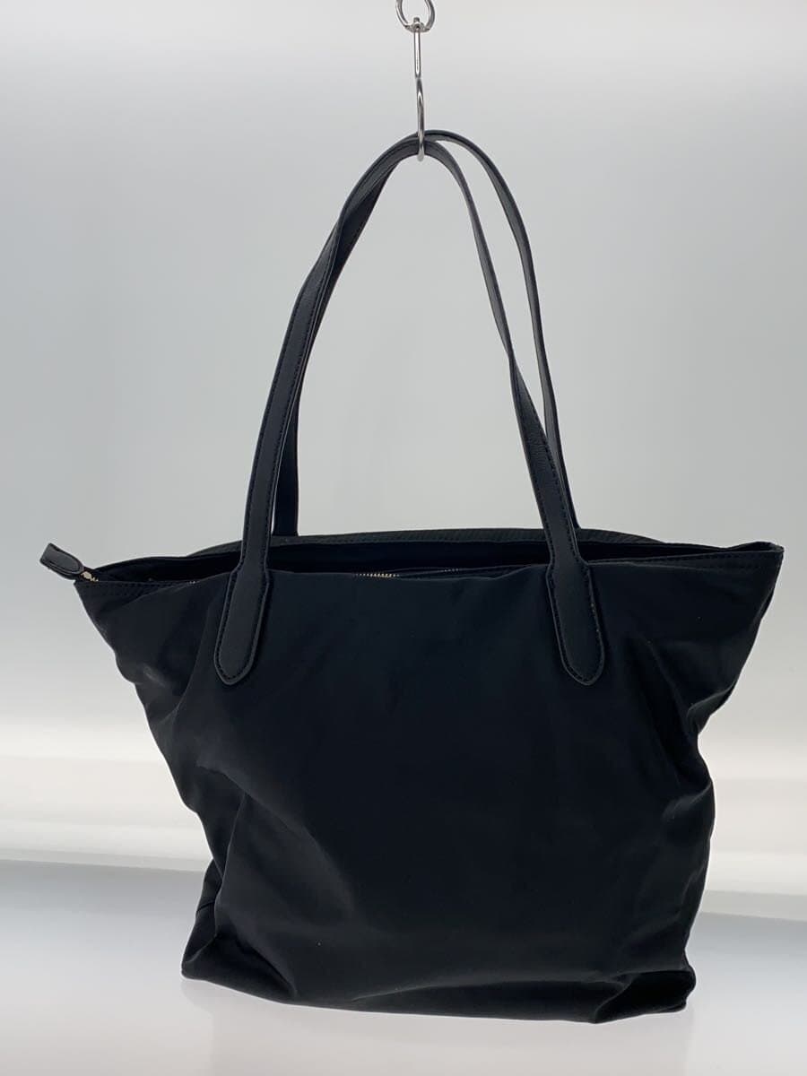 GUESS Eco Gemma Logo Triangle Shopper Tote Bag Black EYG839523 3