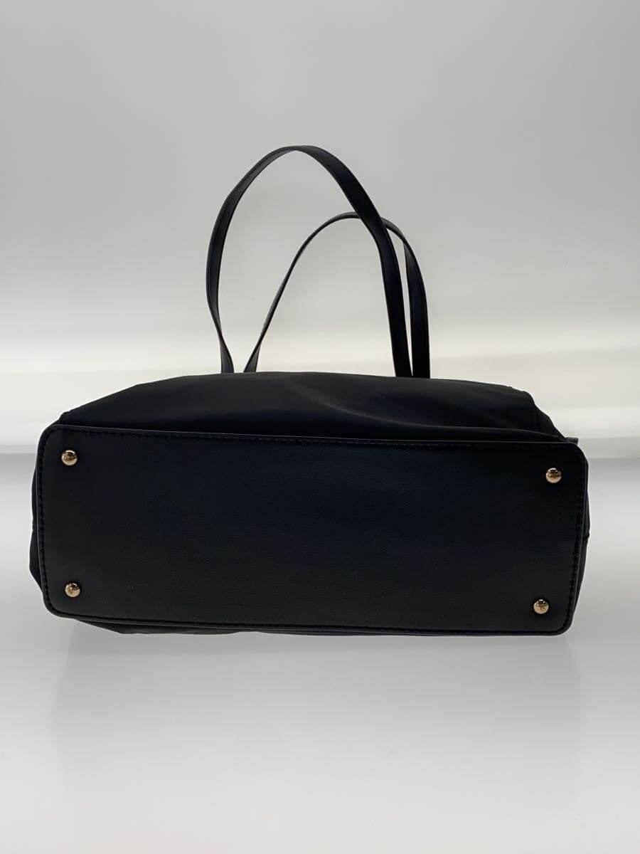 GUESS Eco Gemma Logo Triangle Shopper Tote Bag Black EYG839523 4