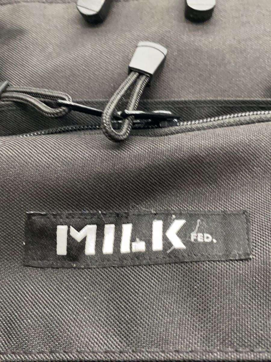 MILK FED.W ZIP BACKPACK Backpack Polyester Black 103202053019 5