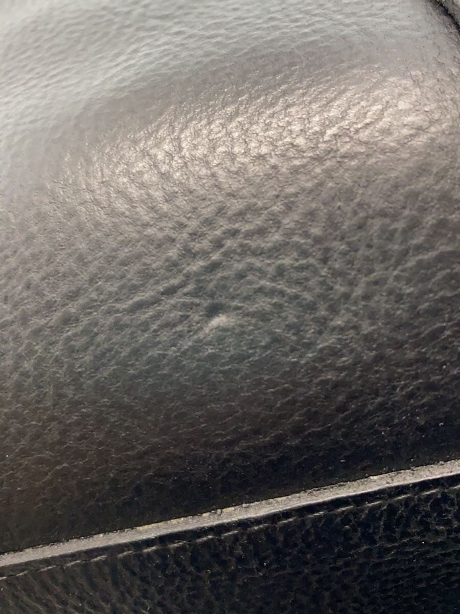 MUUN With Tag Leather Tote Bag Inner Knit Bag Black 8