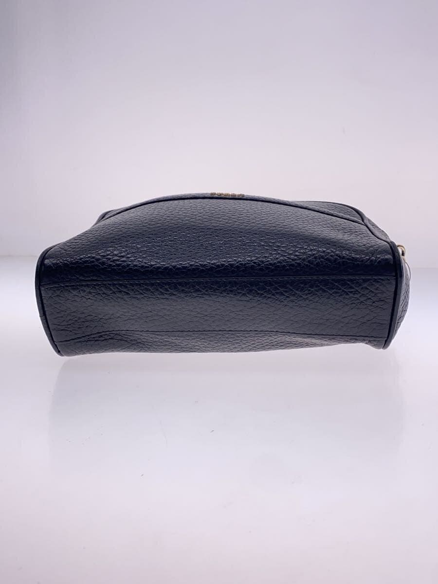 FURLAAVRIL Shoulder Bag Leather Black 4