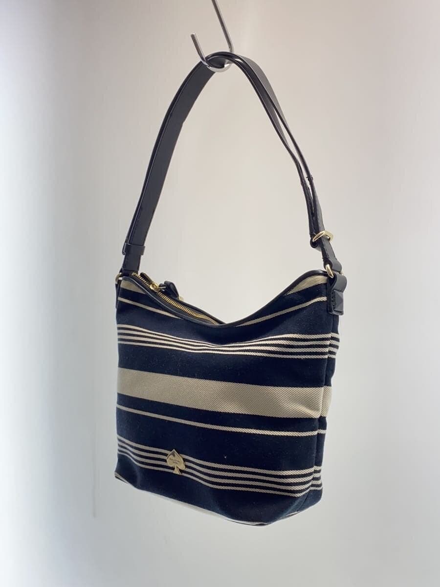 kate spade new york One Shoulder Bag Handbag Acrylic Border Stripe KB601 2