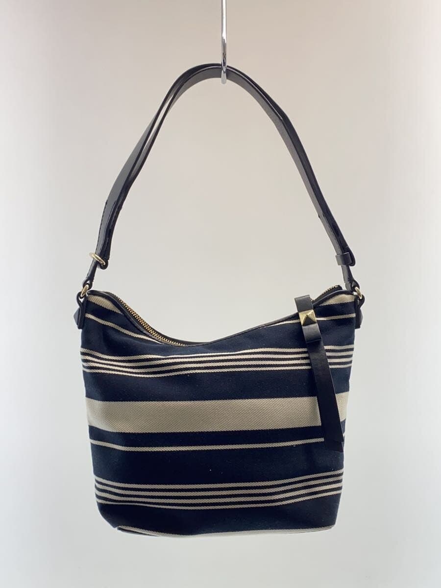 kate spade new york One Shoulder Bag Handbag Acrylic Border Stripe KB601 3