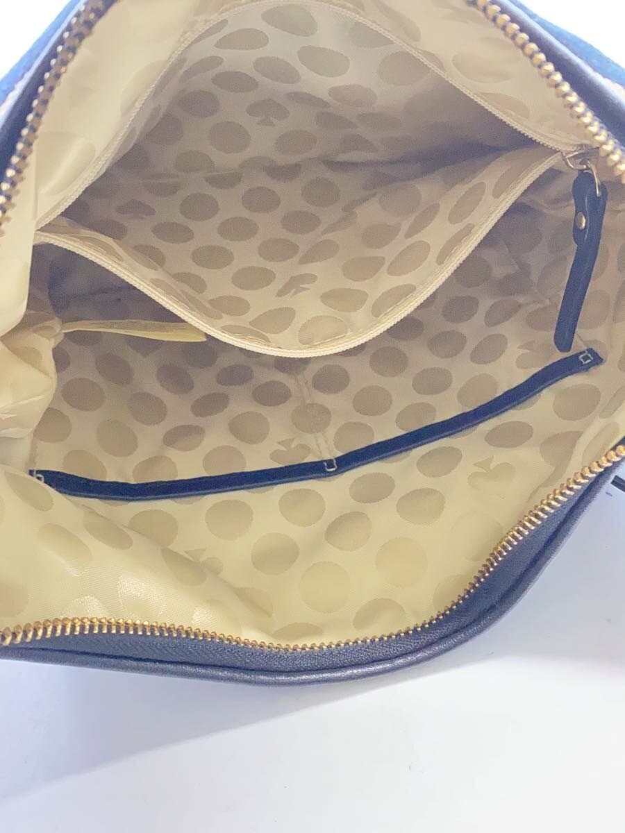 kate spade new york One Shoulder Bag Handbag Acrylic Border Stripe KB601 6