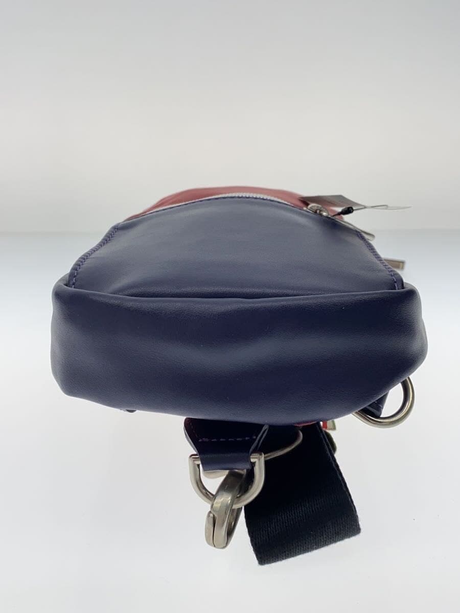 Orobianco With Tag Body Bag Shoulder Bag Nylon Leather Bordeaux Purple 2X 367 4