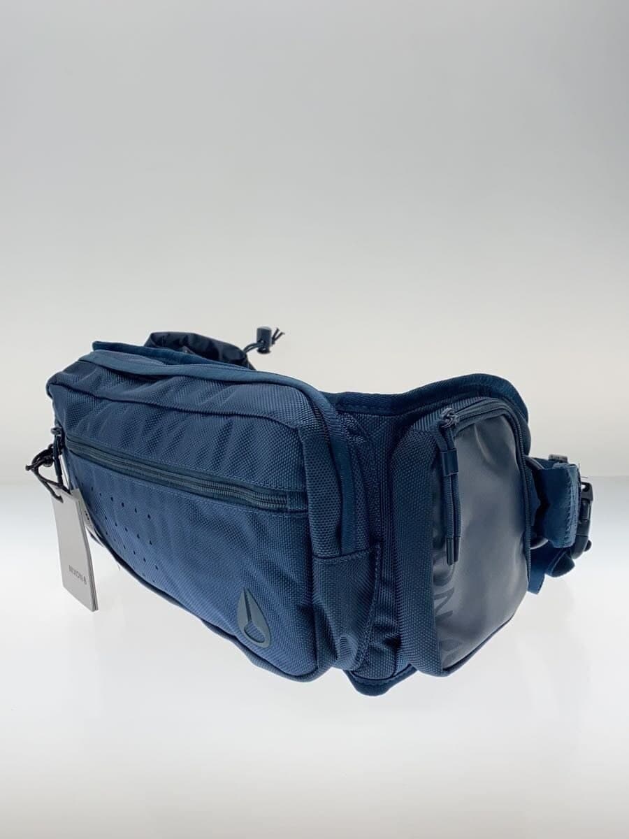 NIXON With Tag SHADOW SLING PACK Waist Bag Nylon Blue STEEL BLUE 2