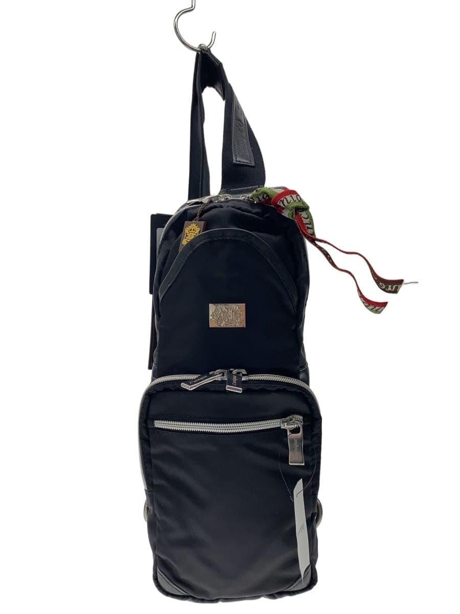 Orobianco With Tag GIACOMIO Giacomio Body Bag Shoulder Bag Nylon BLK 2X 496