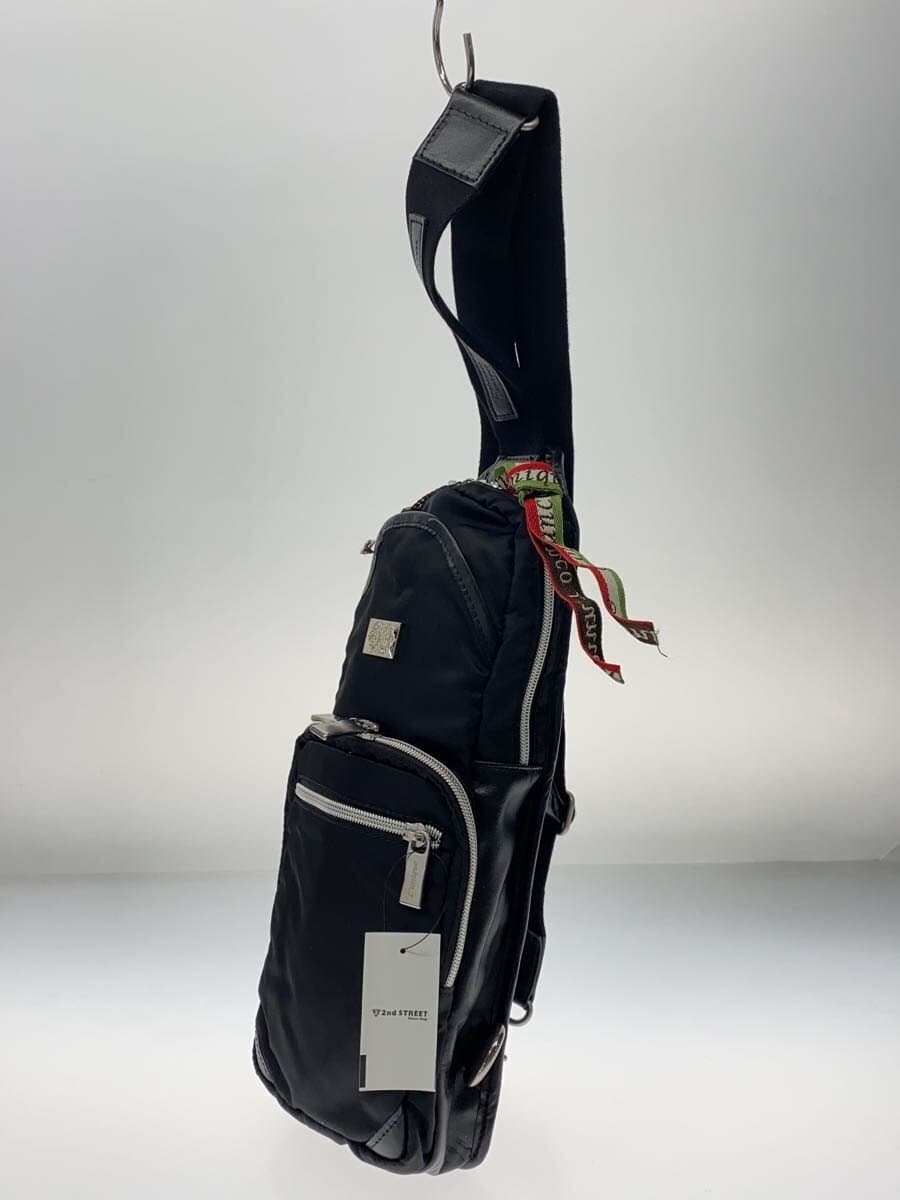 Orobianco With Tag GIACOMIO Giacomio Body Bag Shoulder Bag Nylon BLK 2X 496 2