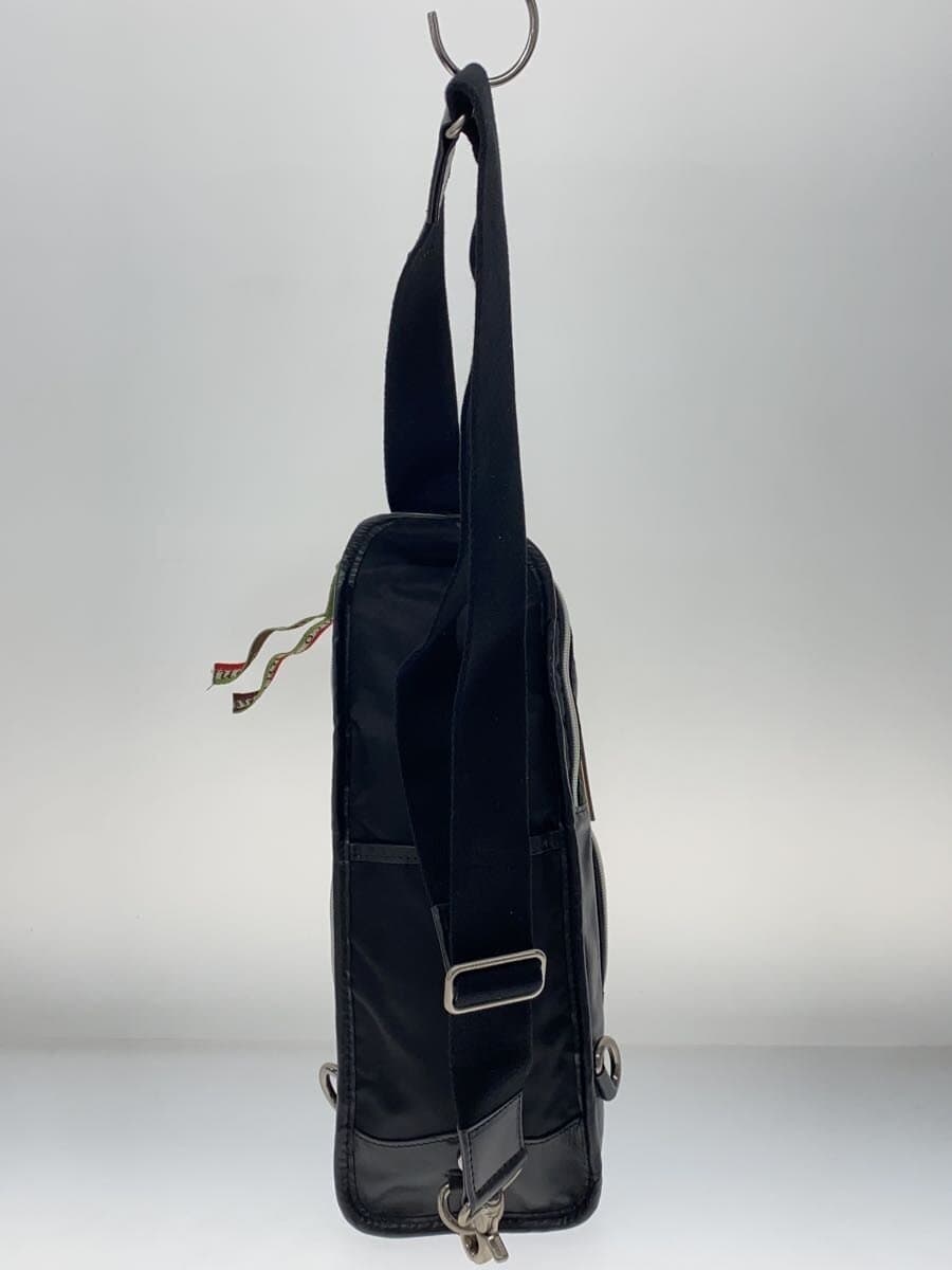 Orobianco With Tag GIACOMIO Giacomio Body Bag Shoulder Bag Nylon BLK 2X 496 3