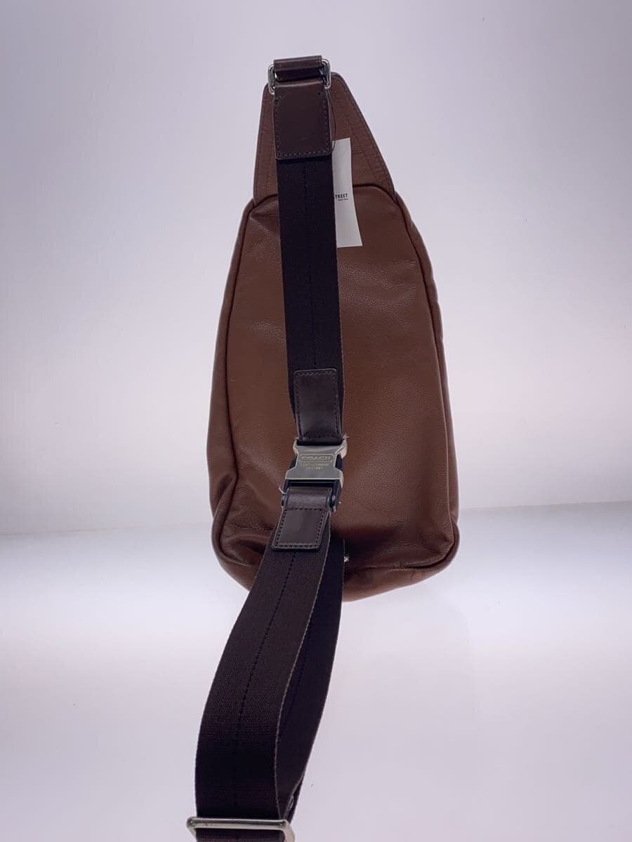 COACH Body Bag Shoulder Bag Leather Brown F70360 3
