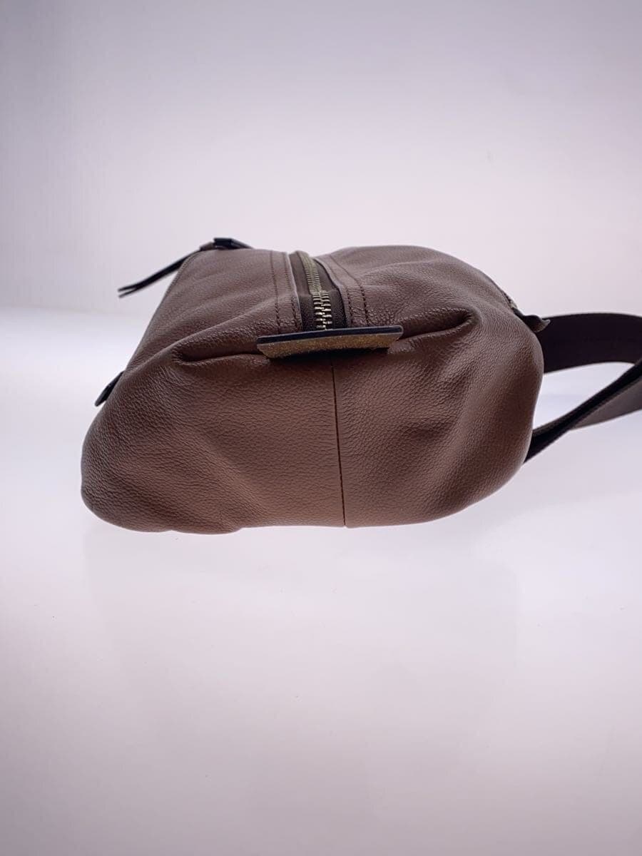 COACH Body Bag Shoulder Bag Leather Brown F70360 4