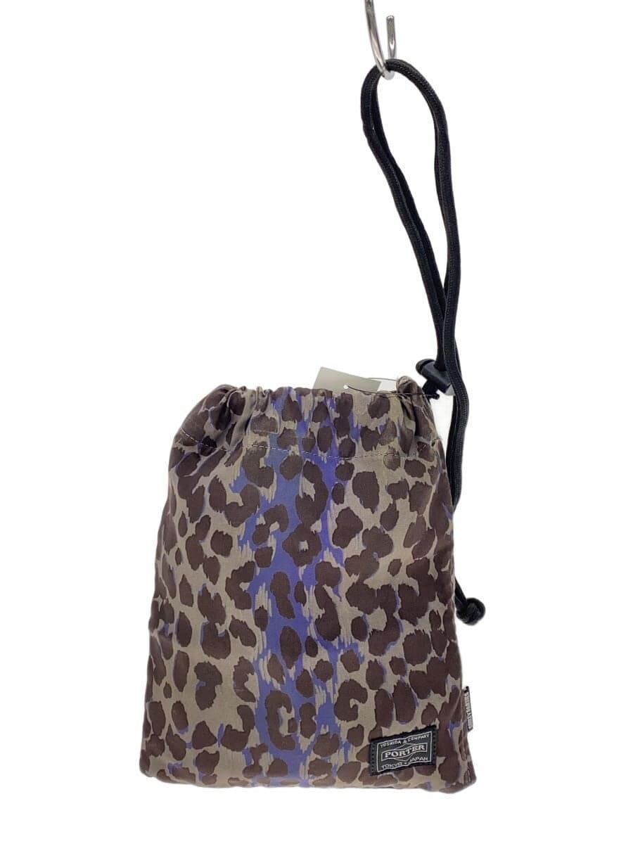 WACKO MARIA × PORTER×PORTER Drawstring Pouch Shoulder Pouch Bag -- Multicolor