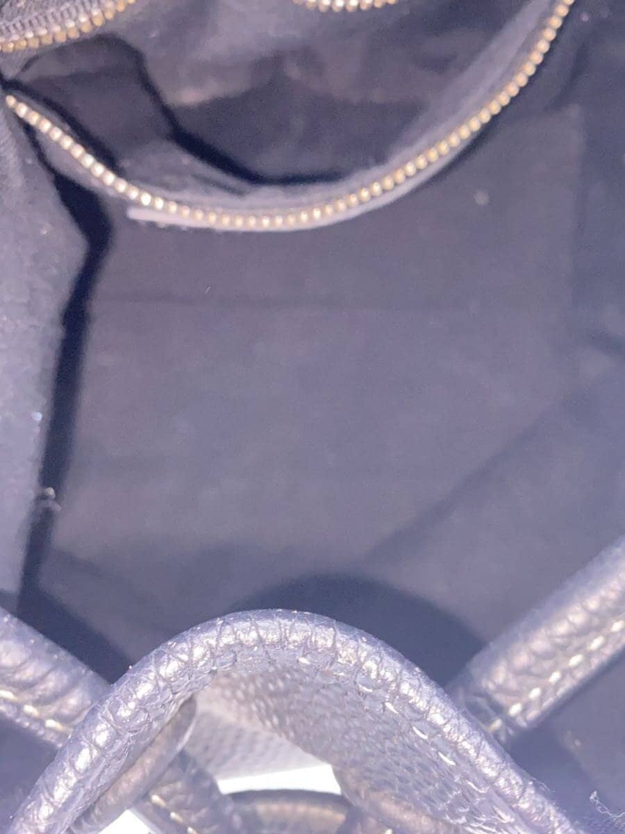 VASICBOND Shoulder Bag Leather Black 6