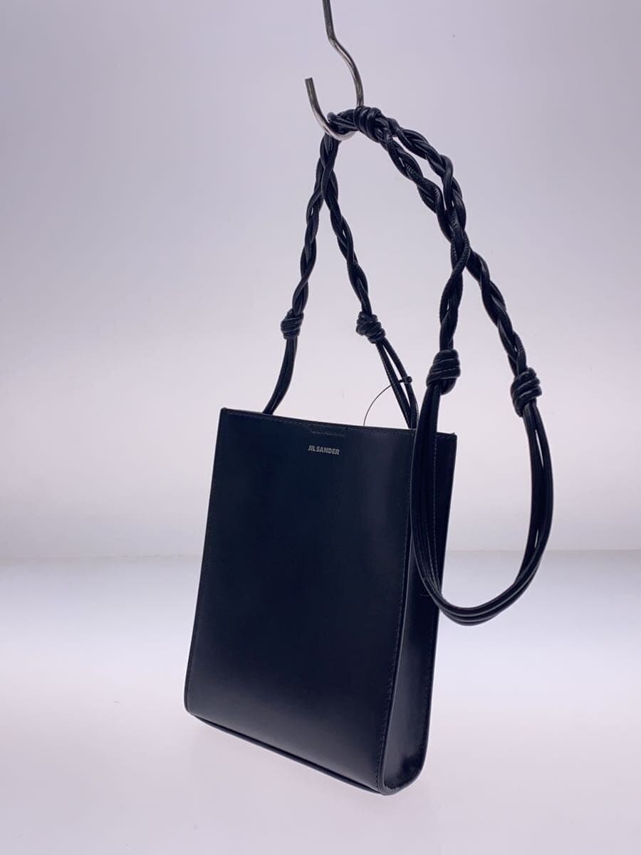 JIL SANDER TANGLE SM Tangle Small Shoulder Bag Leather Black 2