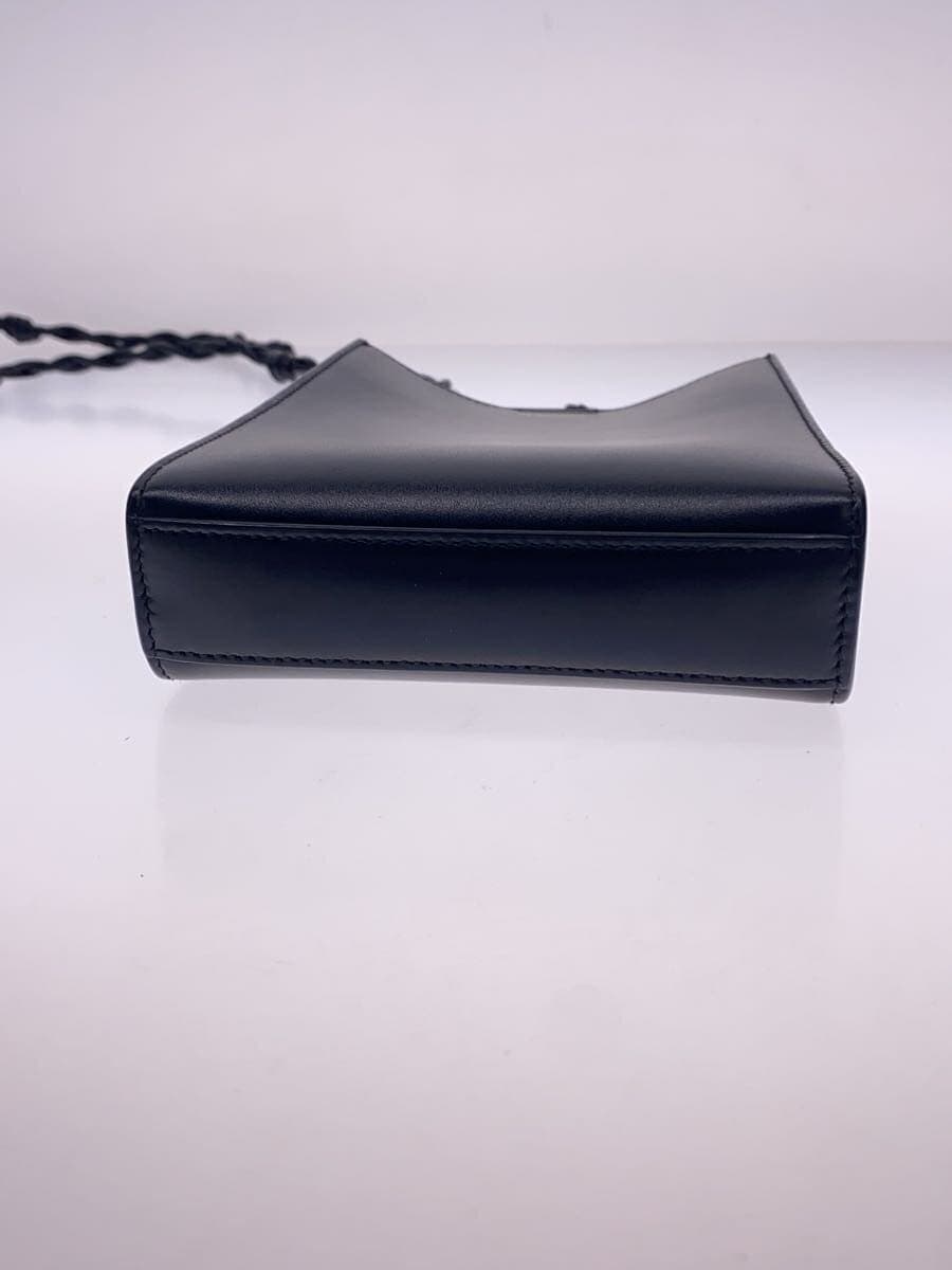 JIL SANDER TANGLE SM Tangle Small Shoulder Bag Leather Black 4