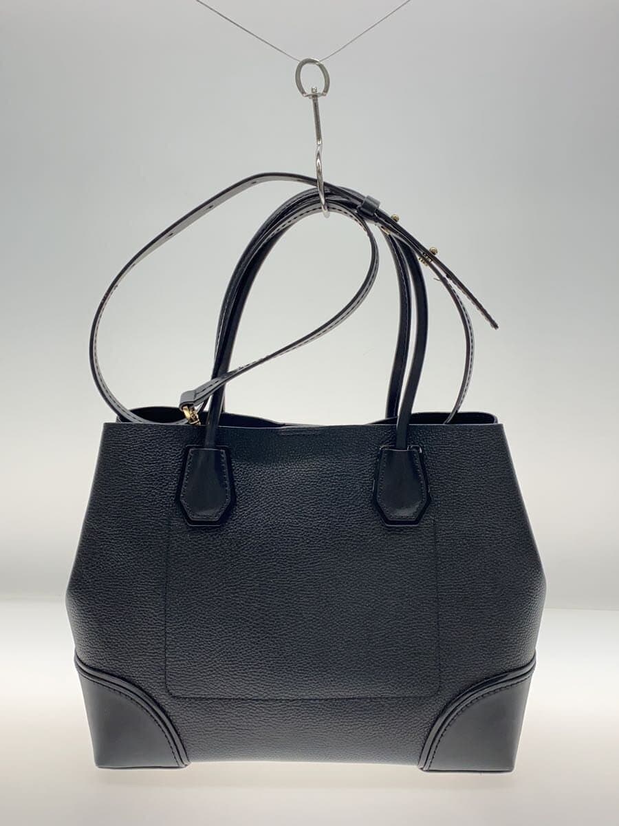 MICHAEL KORS Handbag Leather Black 30H7GZ5T6T 3