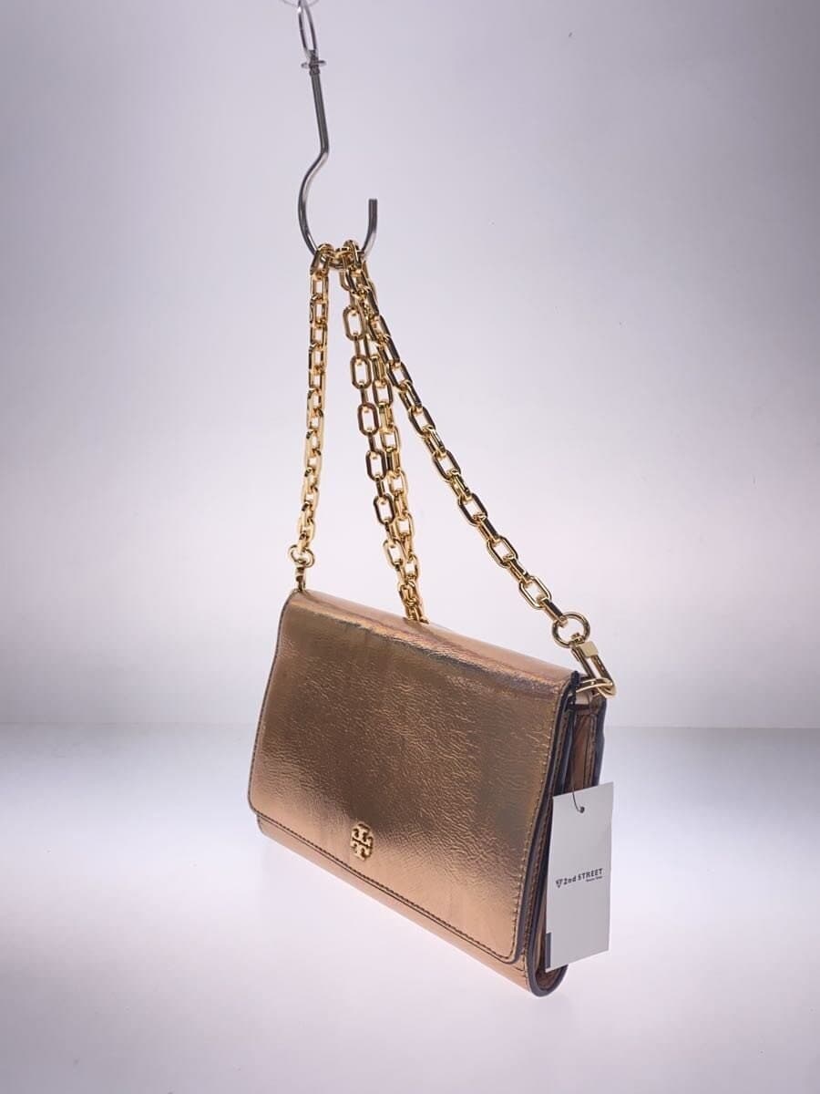 TORY BURCH Metallic Chain Shoulder Bag -- PNK 10005634 2