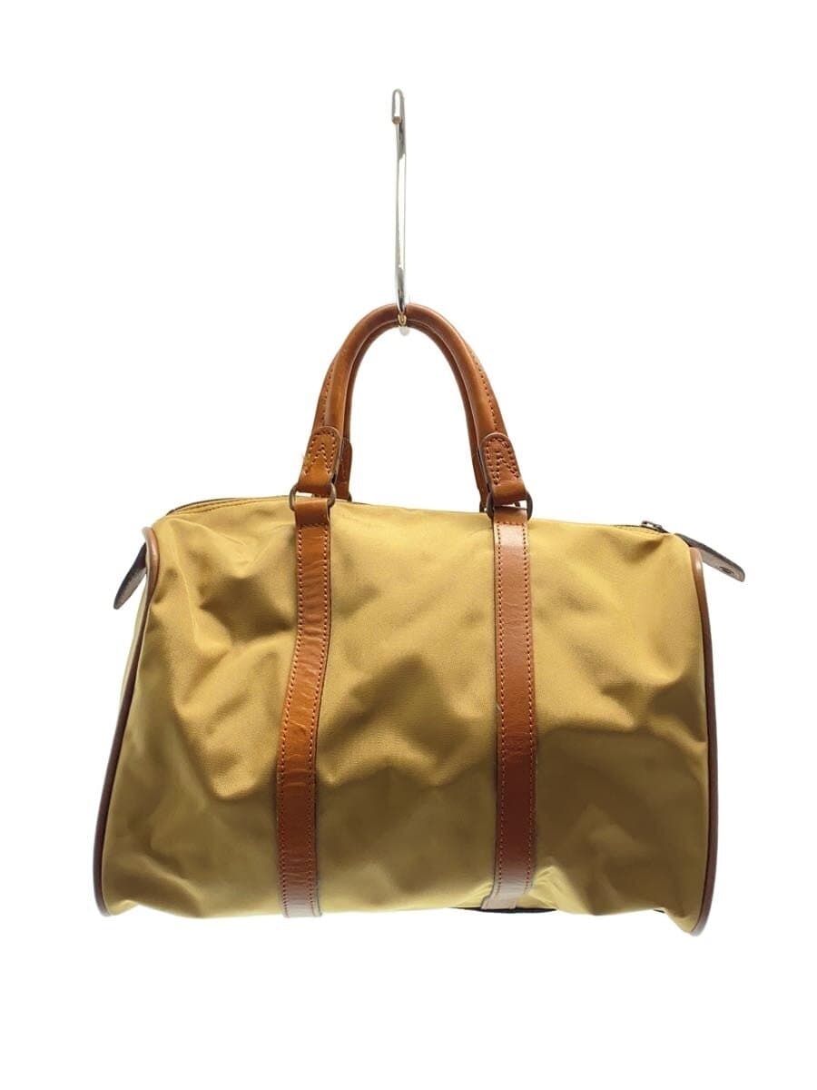 LANCEL Boston Bag BEG Solid MADE IN FRANCE Made in France With Stain 3