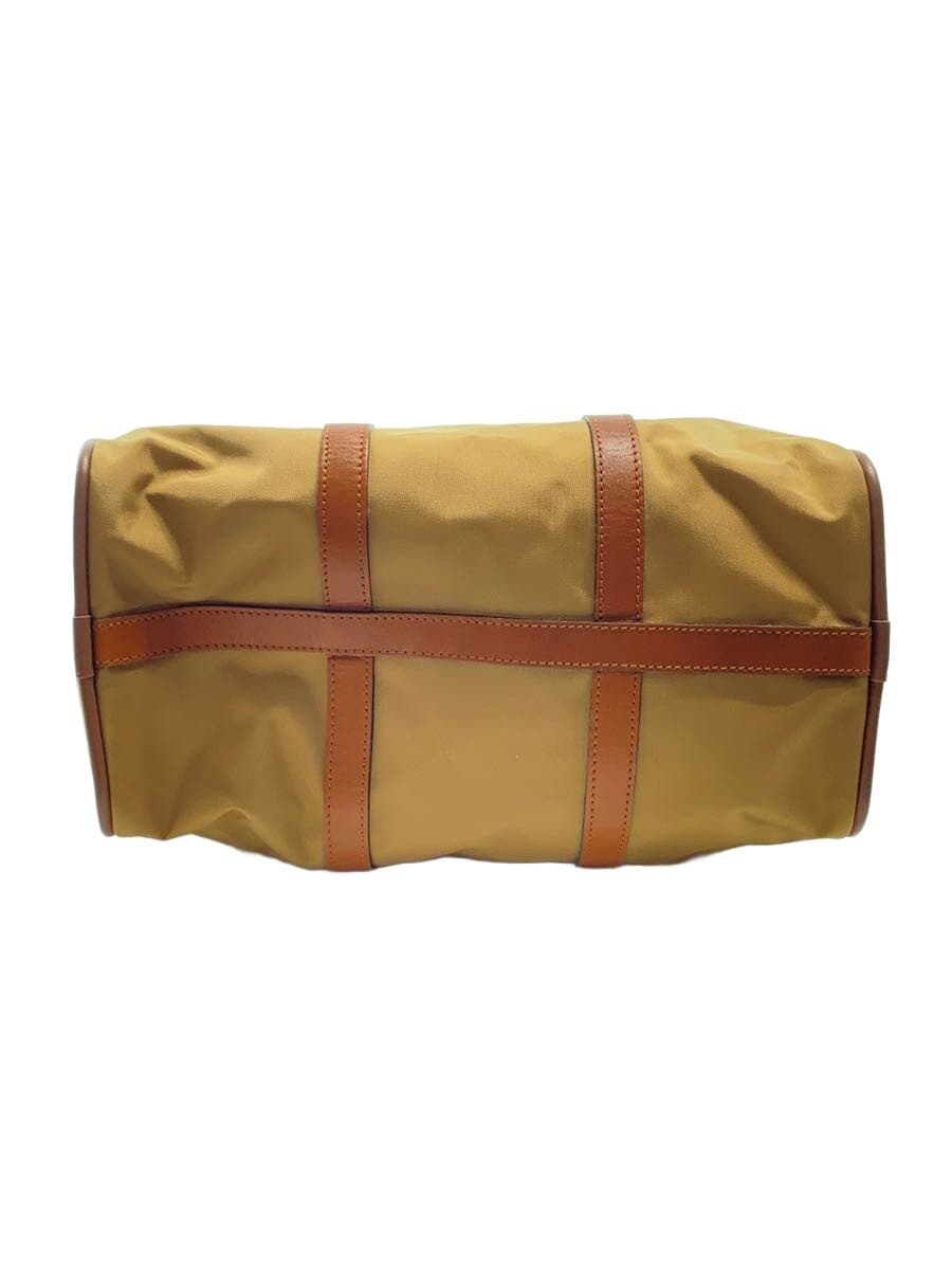 LANCEL Boston Bag BEG Solid MADE IN FRANCE Made in France With Stain 4