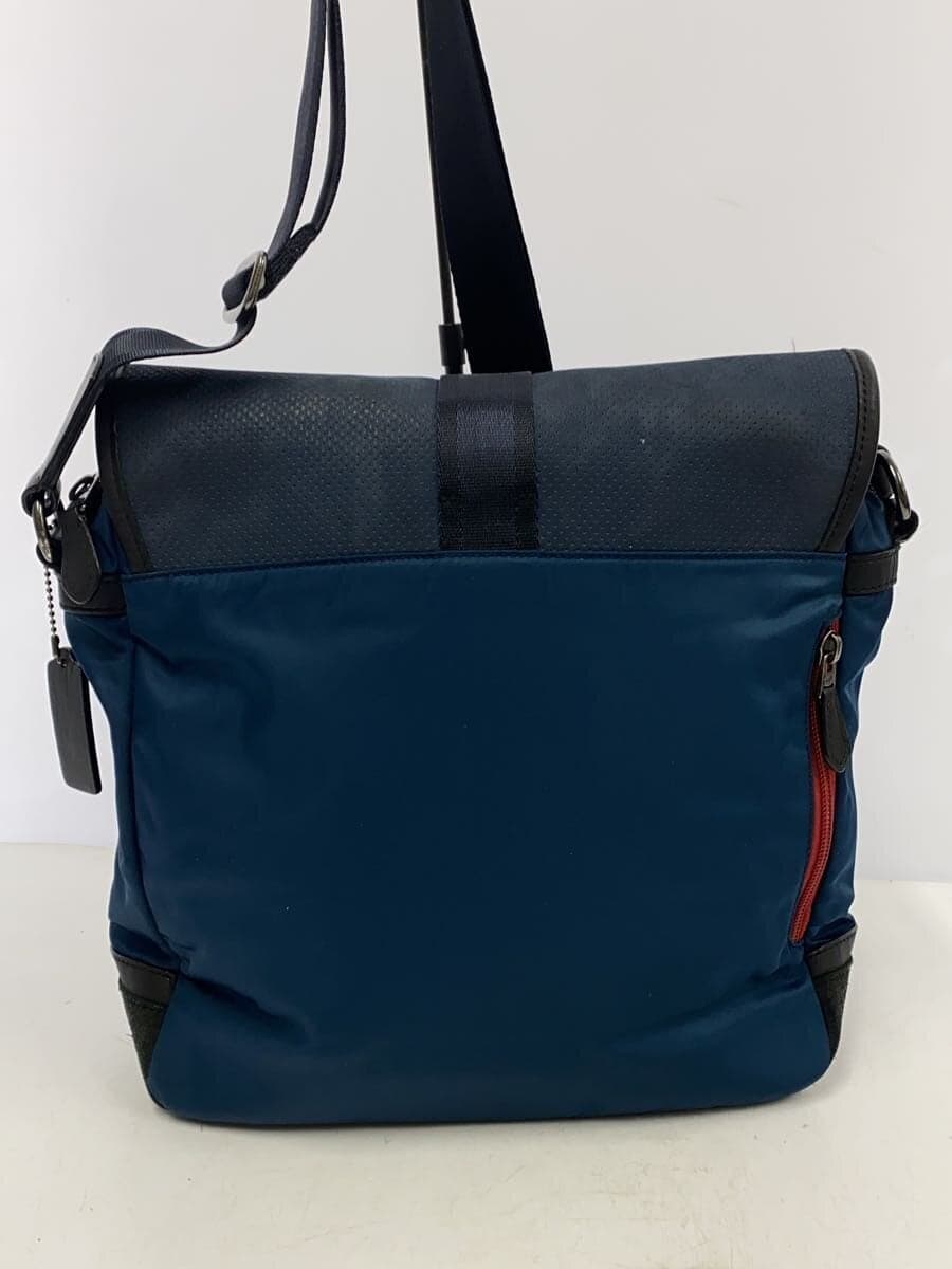 COACH Nylon Switch Shoulder Bag Leather NVY 3