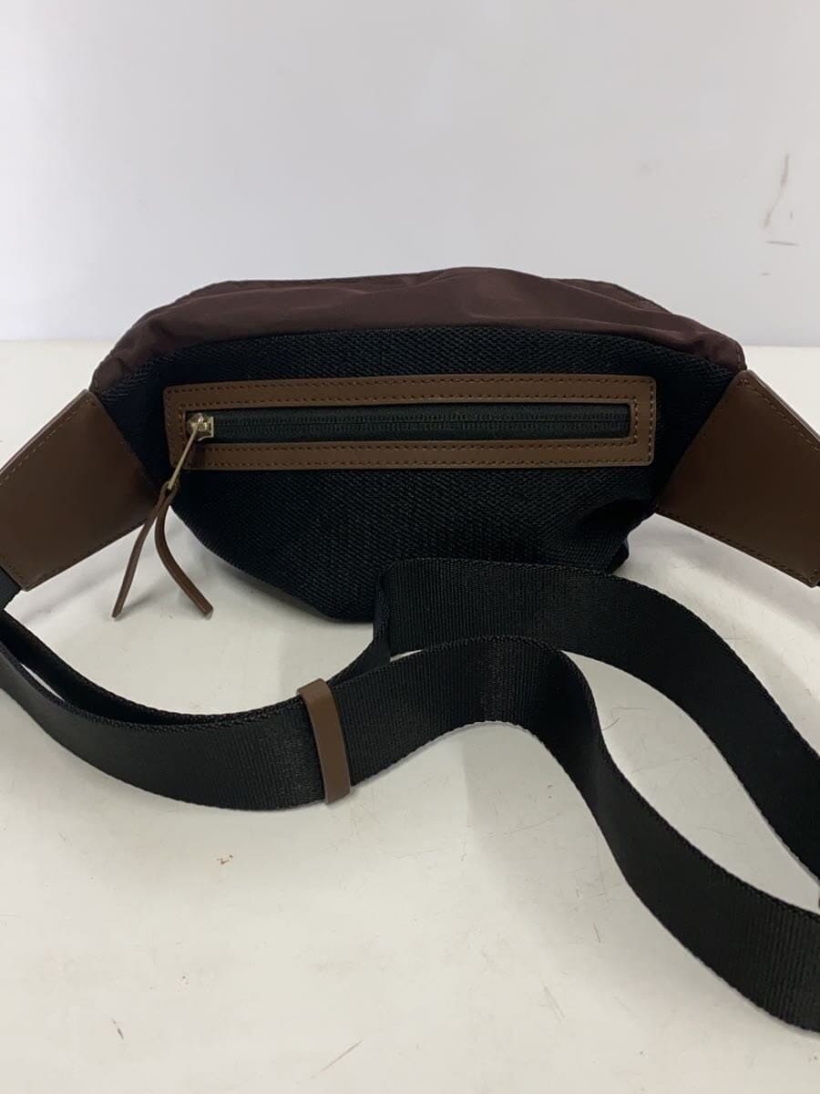 Paul Smith Leather Patch Waist Bag Nylon NVY APS-320 3