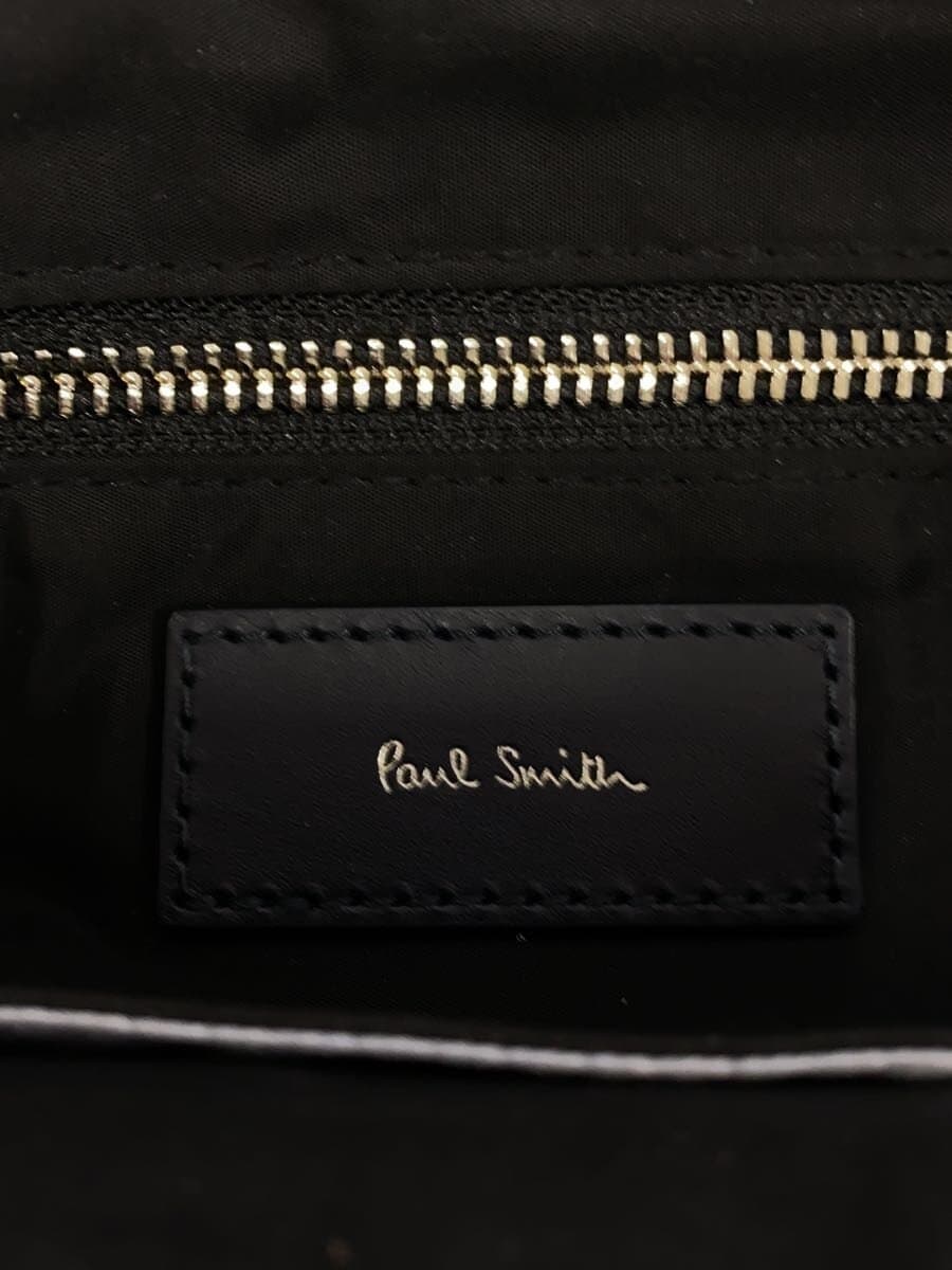 Paul Smith Leather Patch Waist Bag Nylon NVY APS-320 5