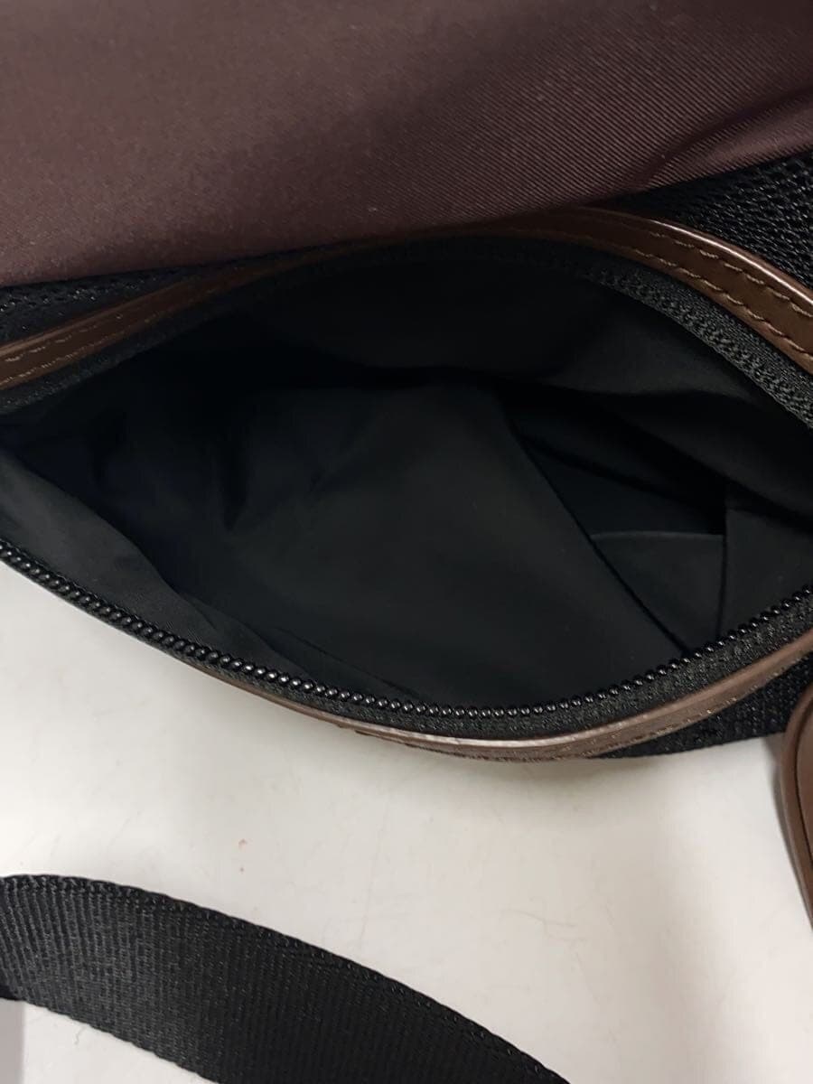 Paul Smith Leather Patch Waist Bag Nylon NVY APS-320 7