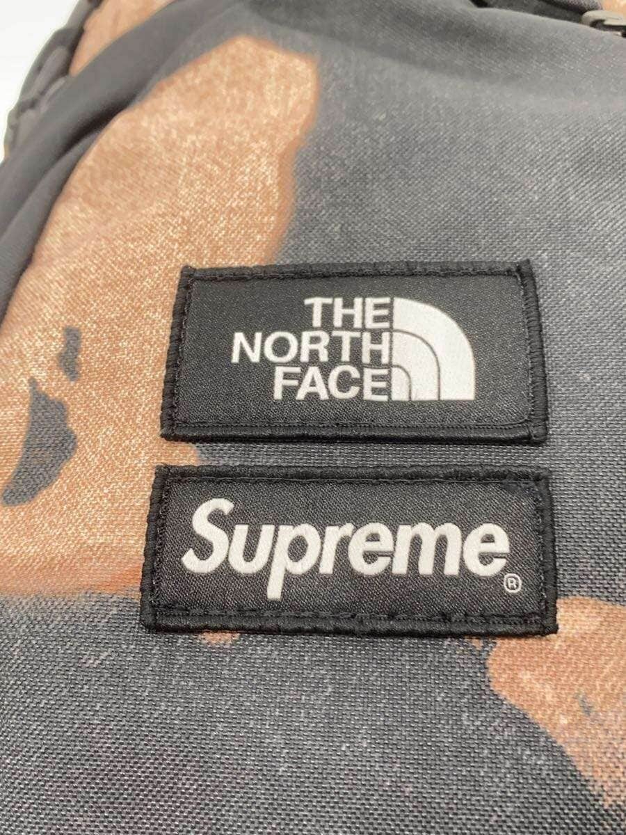 Supreme × THE NORTH FACE Bleached Denim Print Pocono Backpack Backpack Nylon 5