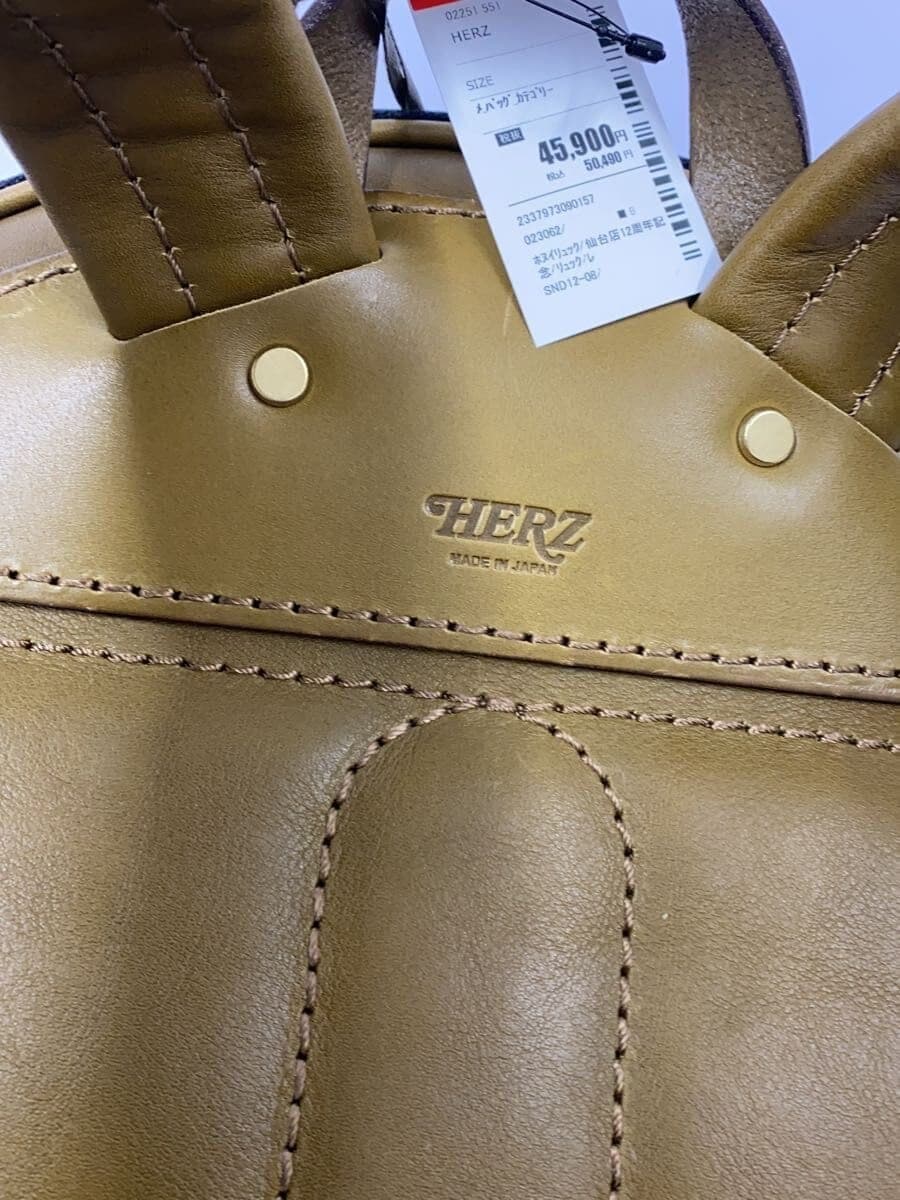 HERZ Honui Backpack Sendai Store 12 Anniversary Backpack Leather KHK SND12-08 5