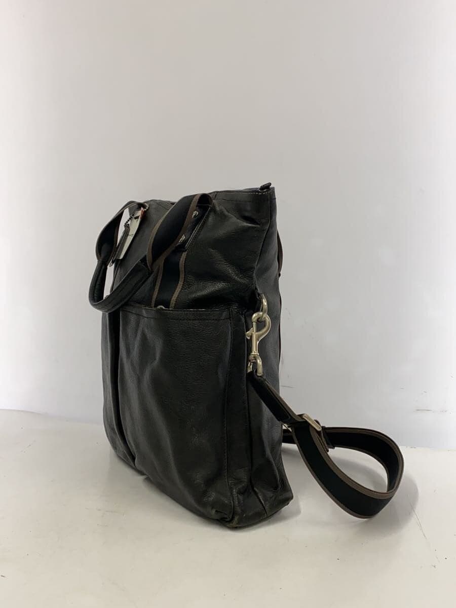 COACH Shoulder Bag Leather BLK F70558 2