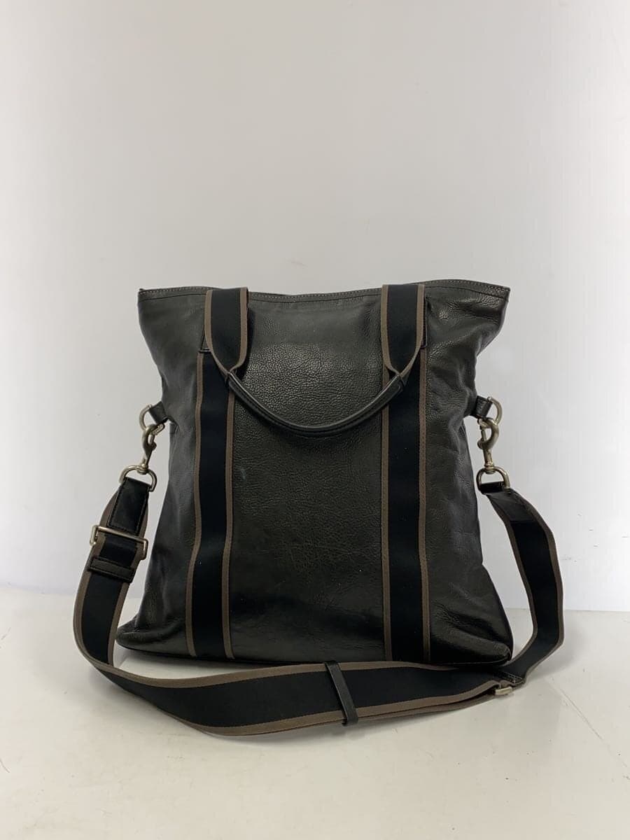 COACH Shoulder Bag Leather BLK F70558 3