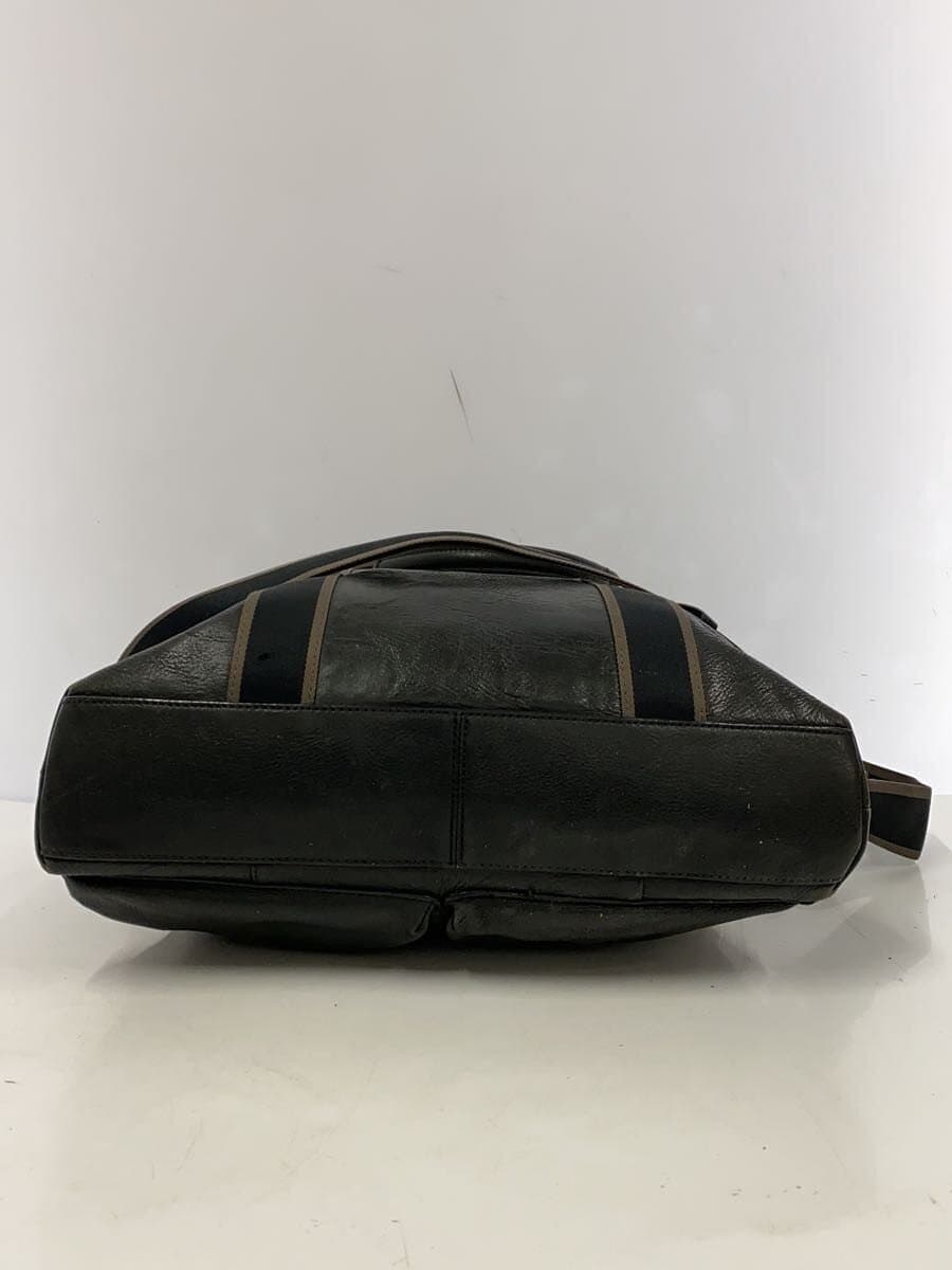 COACH Shoulder Bag Leather BLK F70558 4