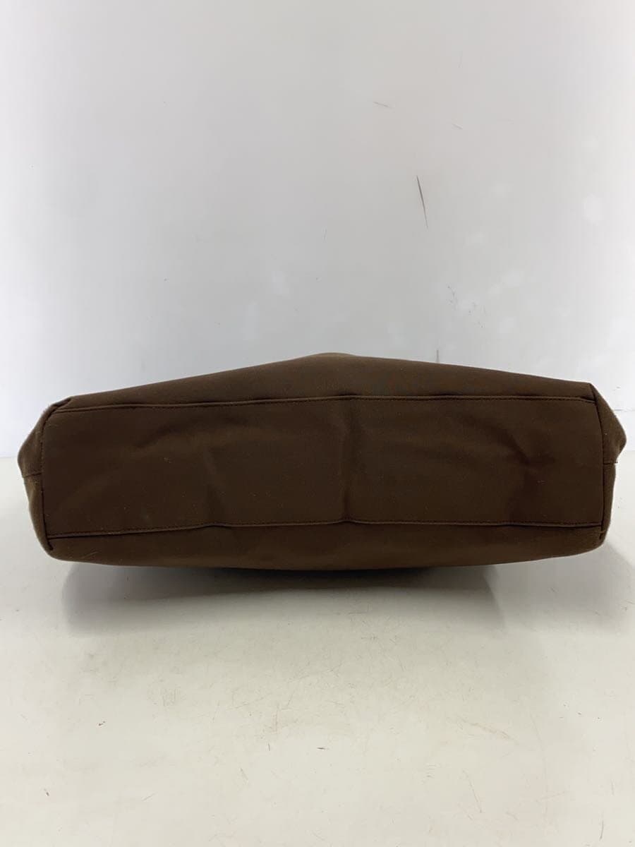 Salvatore Ferragamo Logo Chain Tote Bag Cotton BRW Solid Color AU-21 8229 4