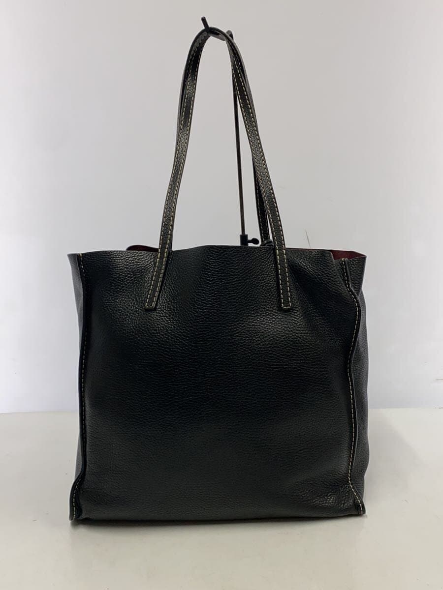 MARC BY MARC JACOBS Tote Bag Leather Black m0012669 3