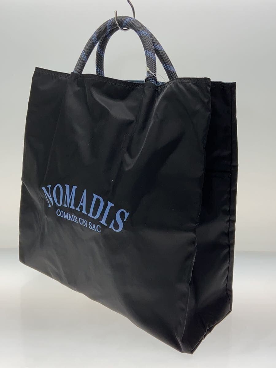 NOMADIS Tote Bag Nylon Black Solid 25AW-N181-0-09 2