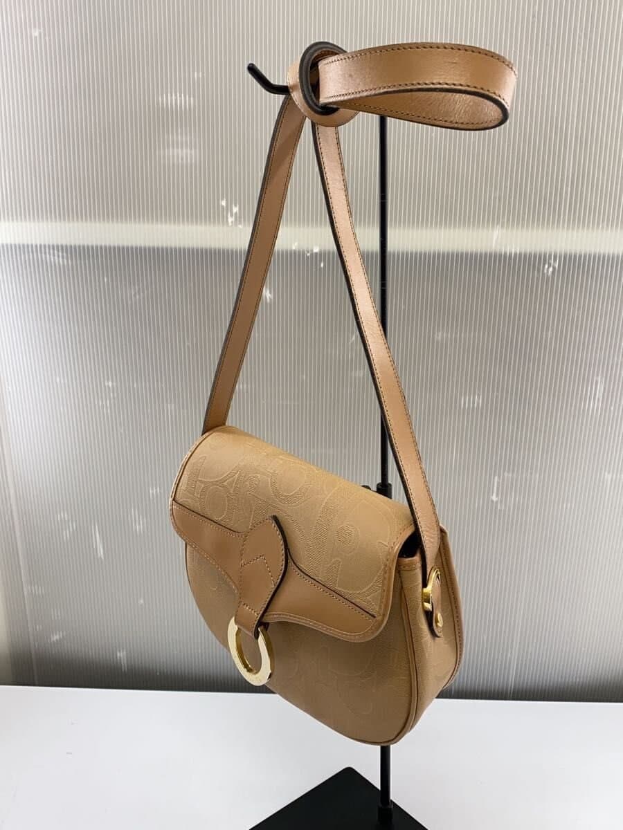 Christian Dior shoulder bag PVC BEG 2