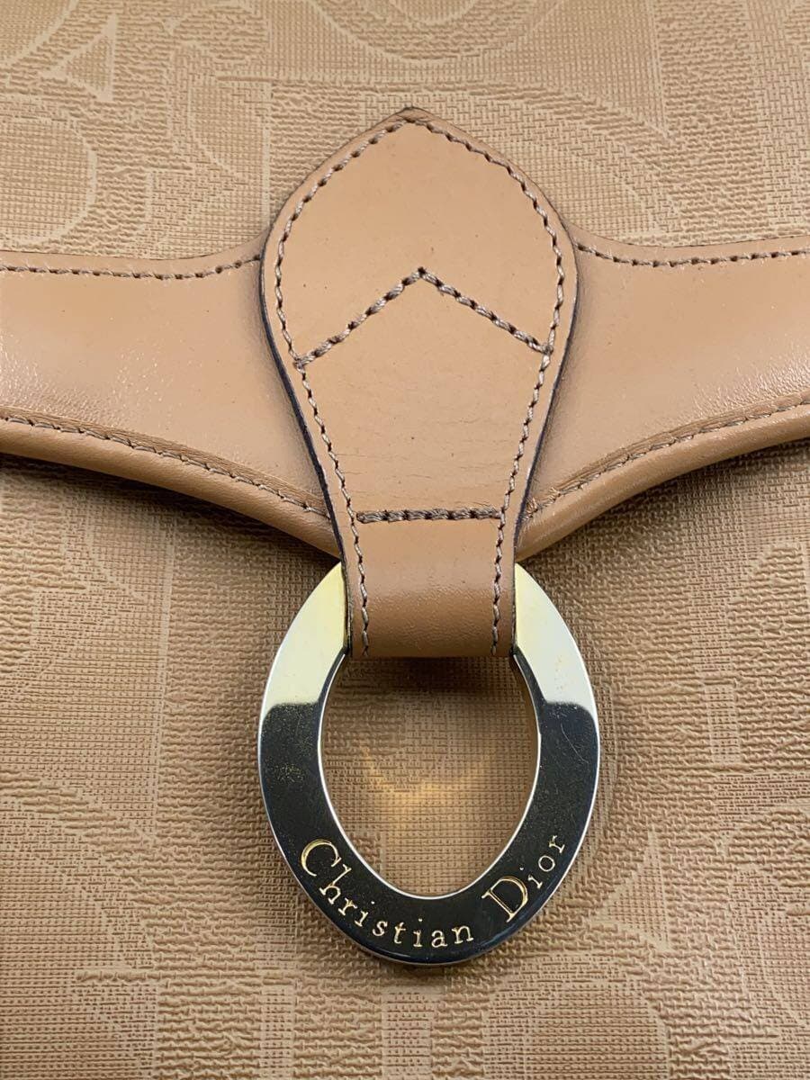 Christian Dior shoulder bag PVC BEG 5