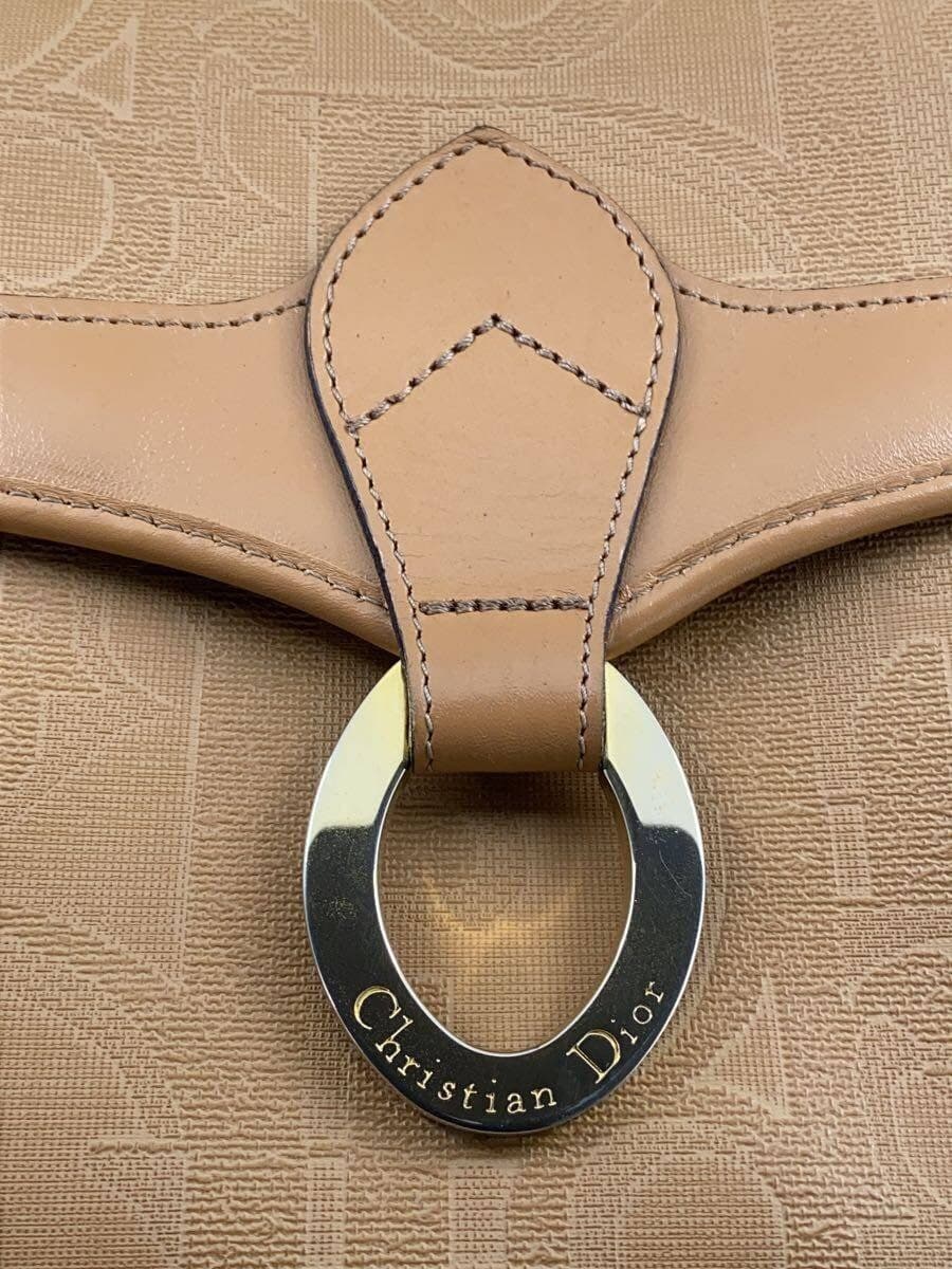 Christian Dior shoulder bag PVC BEG 5