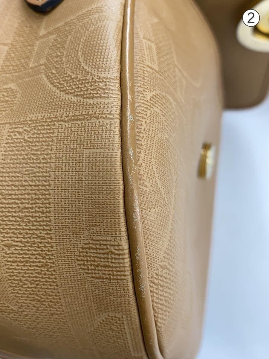 Christian Dior shoulder bag PVC BEG 8