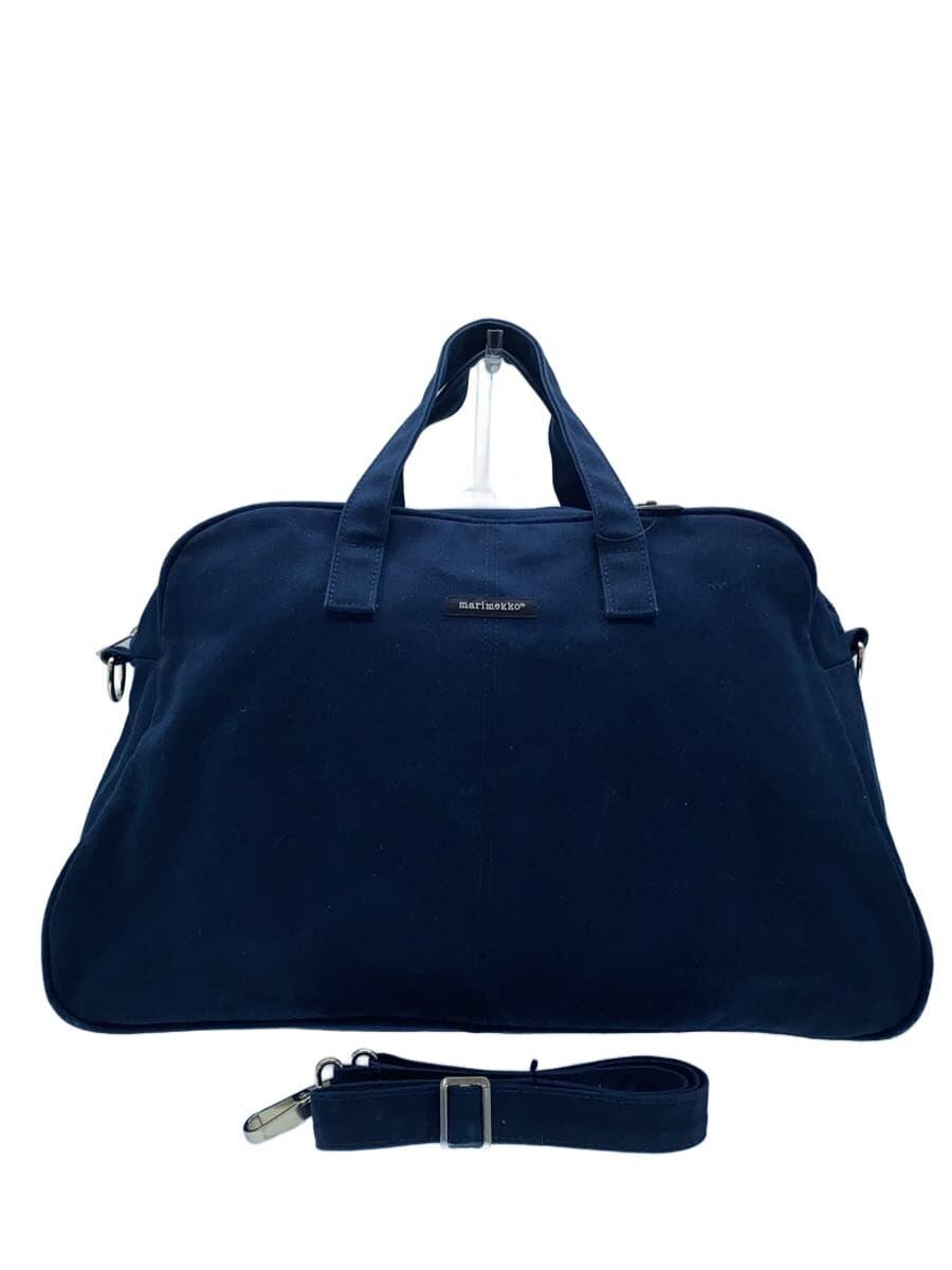 marimekko Boston Bag Canvas NVY Solid 041409 101825 FRIDAY