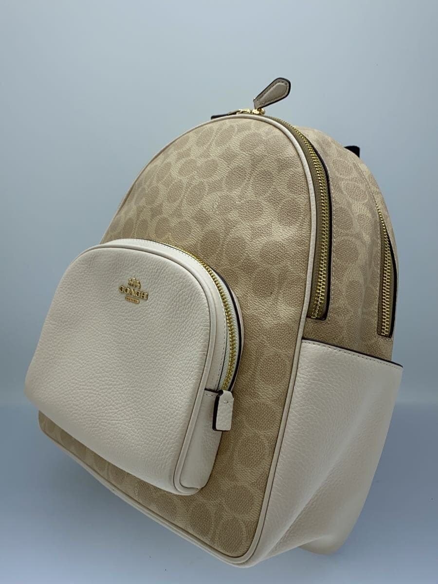 COACH Backpack BEG All Over Pattern CZ176 2